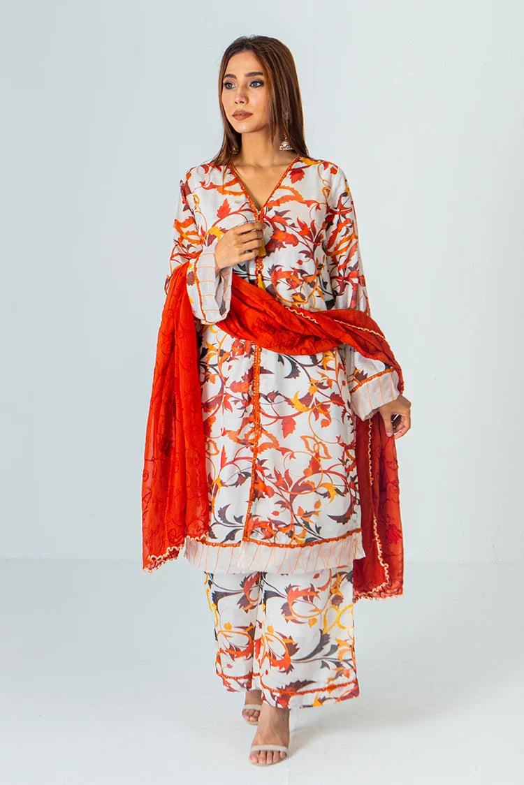 Picture of Mahnoor Ejaz - Noor Unstitch Printed Collection - ME-SPC-003 - Available at Raja Sahib