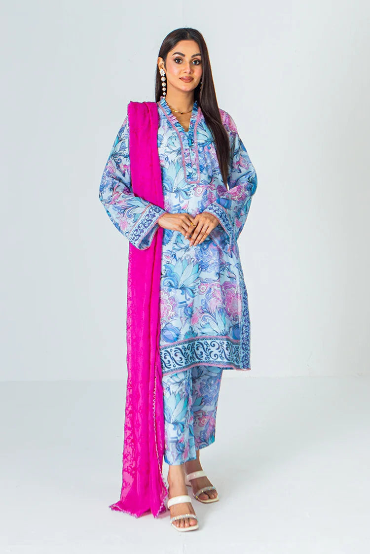 Picture of Mahnoor Ejaz - Noor Printed Pret Collection - ME-SPC-006-P - Available at Raja Sahib