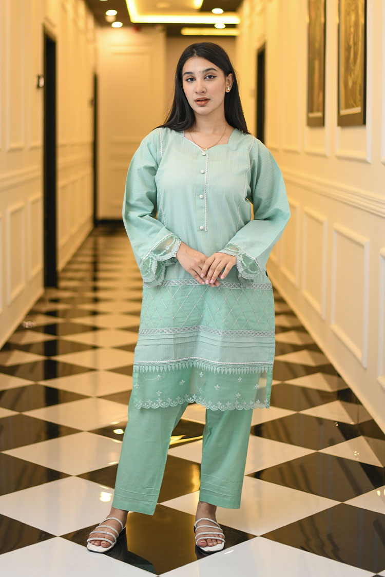 Picture of Maryam Malik - 2 PC Basic Pret Collection - D06 - Available at Raja Sahib