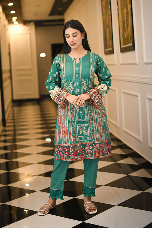 Picture of Maryam Malik - 1 PC Basic Pret Collection - D10 - Available at Raja Sahib