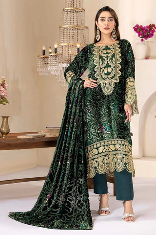 Picture of Adan's Libas - Micro Plachi Unstitched Collection - 4552 - Available at Raja Sahib