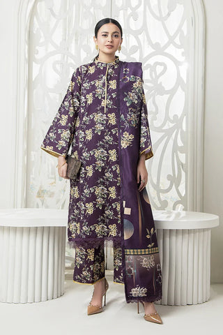 Meerak - Forbiden Flowers 3 PC Khaddar Collection - Twilight Lace