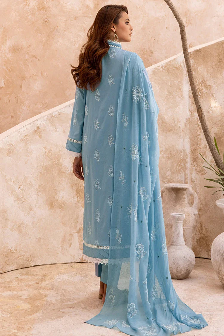 Picture of Kleren - Mahhe Embroidered Lawn Collection - MH-04 - Available at Raja Sahib