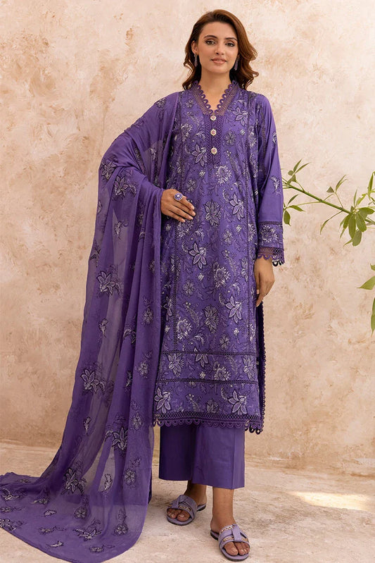 Picture of Kleren - Mahhe Embroidered Lawn Collection - MH-05 - Available at Raja Sahib