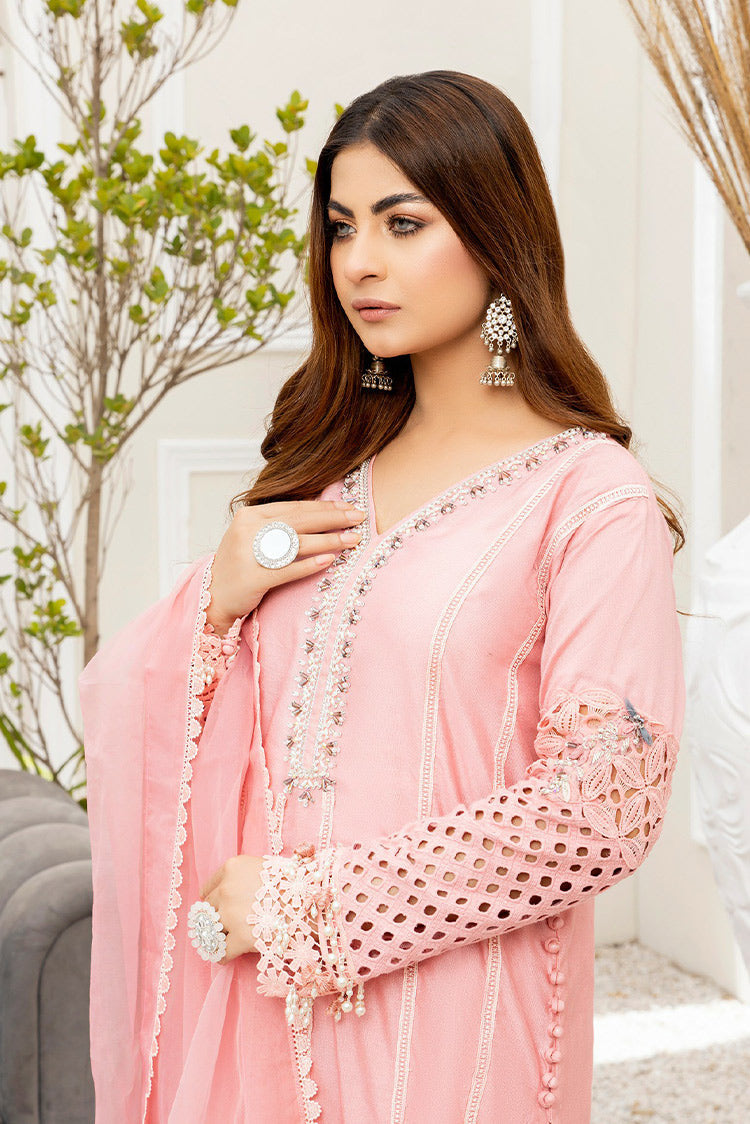 Picture of Shanzay Fahad - Formal & Wedding Pret Collection - Mushk-01 - Available at Raja Sahib