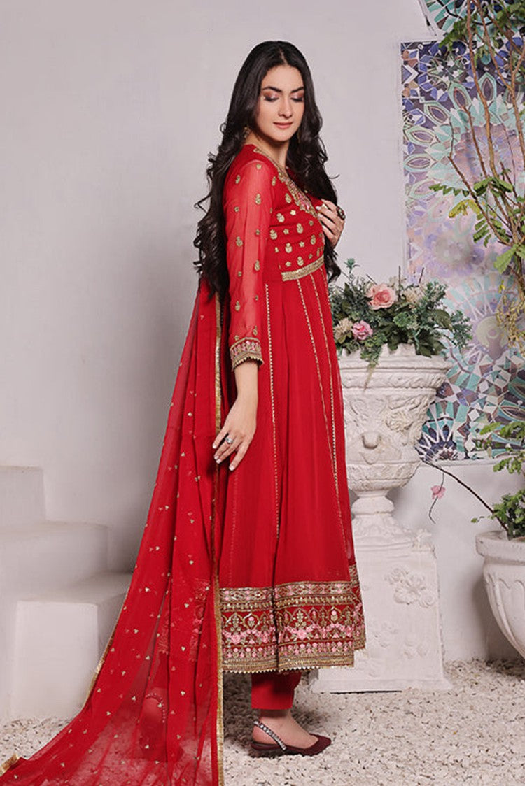 Picture of Abaan Zohan - Noori Collection - Red - Available at Raja Sahib