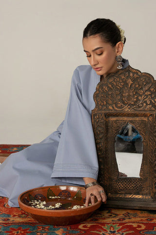 Picture of Noosh - Basics Pret Collection - 2 Piece Ice Blue - NV02D02 - Available at Raja Sahib