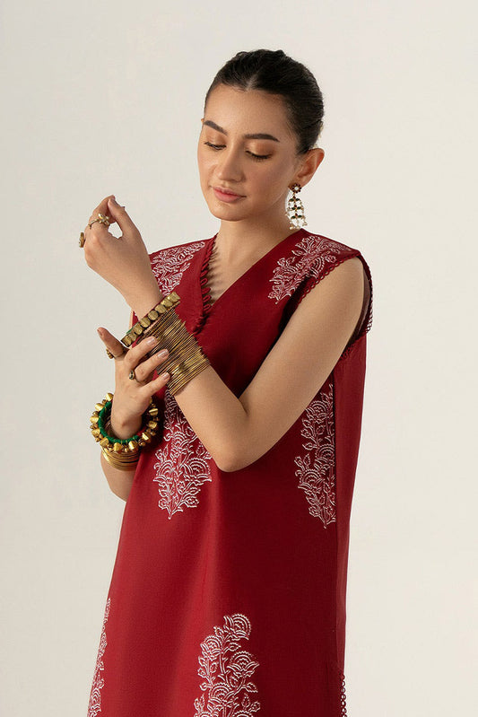 Picture of Noosh - Basics Pret Collection - 2 Piece Red - NV02D04 - Available at Raja Sahib