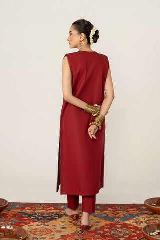 Picture of Noosh - Basics Pret Collection - 2 Piece Red - NV02D04 - Available at Raja Sahib