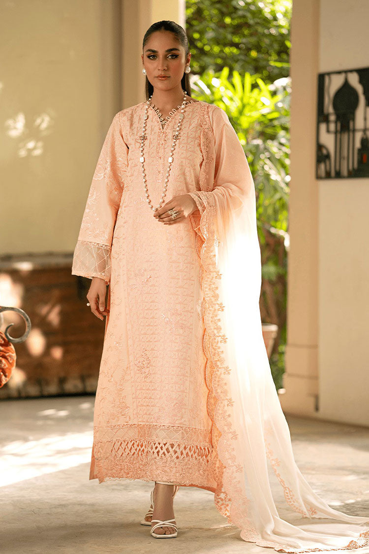 Picture of Noosh - Unstitched Luxury Lawn Collection Vol II - NV03D01 - Available at Raja Sahib