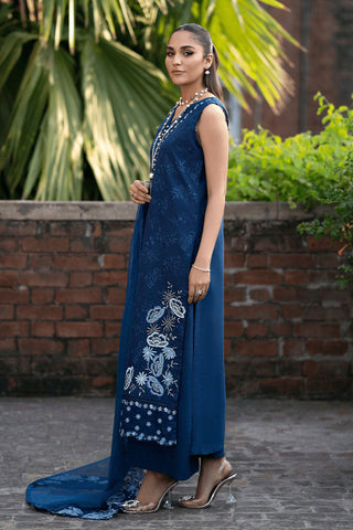 Picture of Noosh - Unstitched Luxury Lawn Collection Vol II - NV03D03 - Available at Raja Sahib