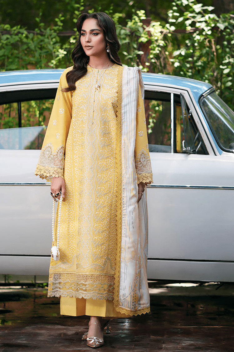 Picture of Noosh - Unstitched Luxury Lawn Collection Vol II - NV03D08 - Available at Raja Sahib