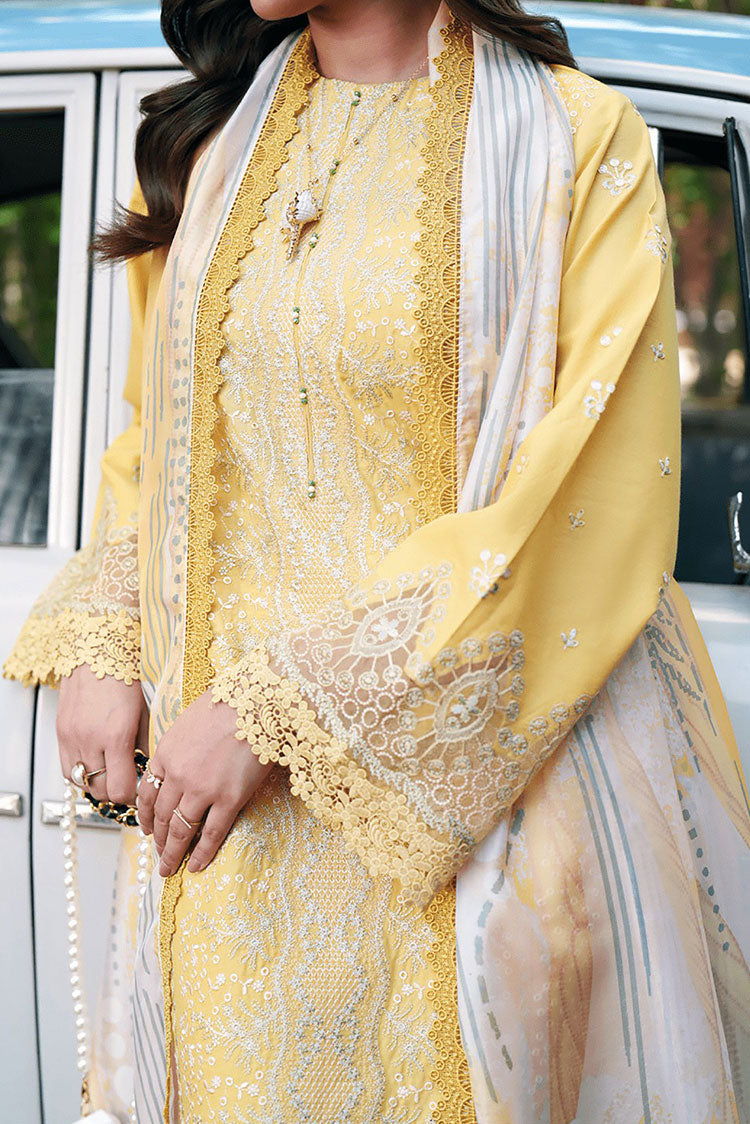 Picture of Noosh - Unstitched Luxury Lawn Collection Vol II - NV03D08 - Available at Raja Sahib