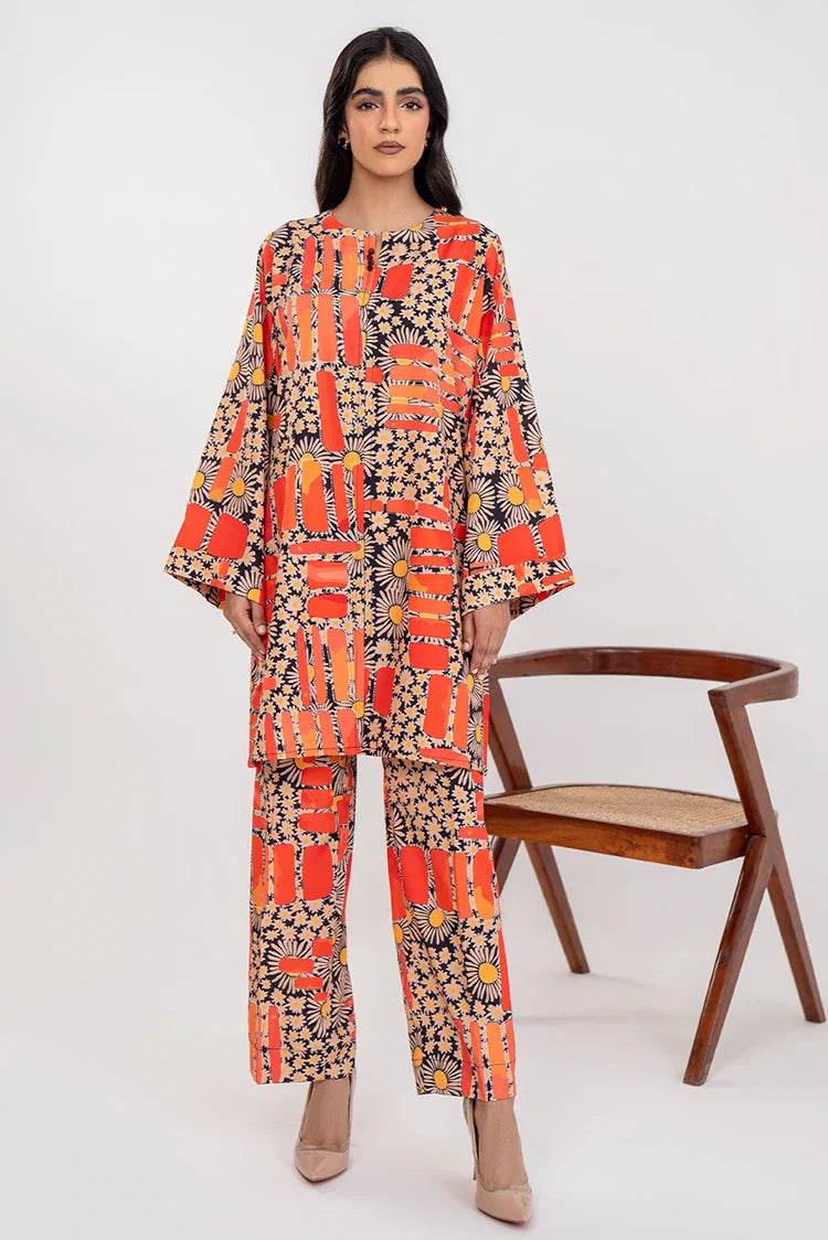 Picture of Noosh - Basic Pre Collection Vol IV - 2 PC - Orange - NV05D04 - Available at Raja Sahib