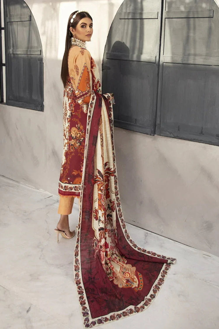 Picture of Kleren - Noura Embroidered Khaddar Collection - N-02 - Available at Raja Sahib