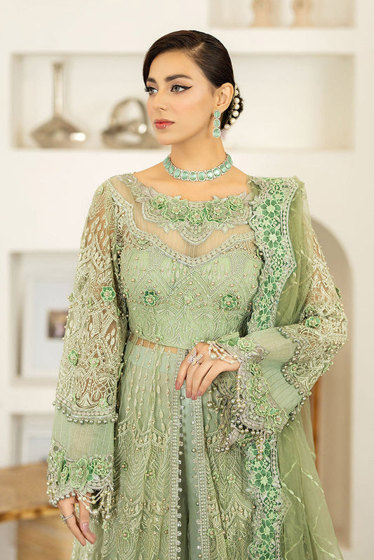 Picture of Adans Libas -Adan's Couture Ocean Breeze Sea Grass-5403 - Available at Raja Sahib