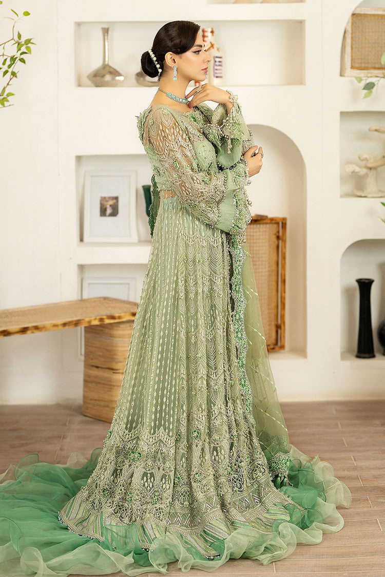 Picture of Adans Libas -Adan's Couture Ocean Breeze Sea Grass-5403 - Available at Raja Sahib