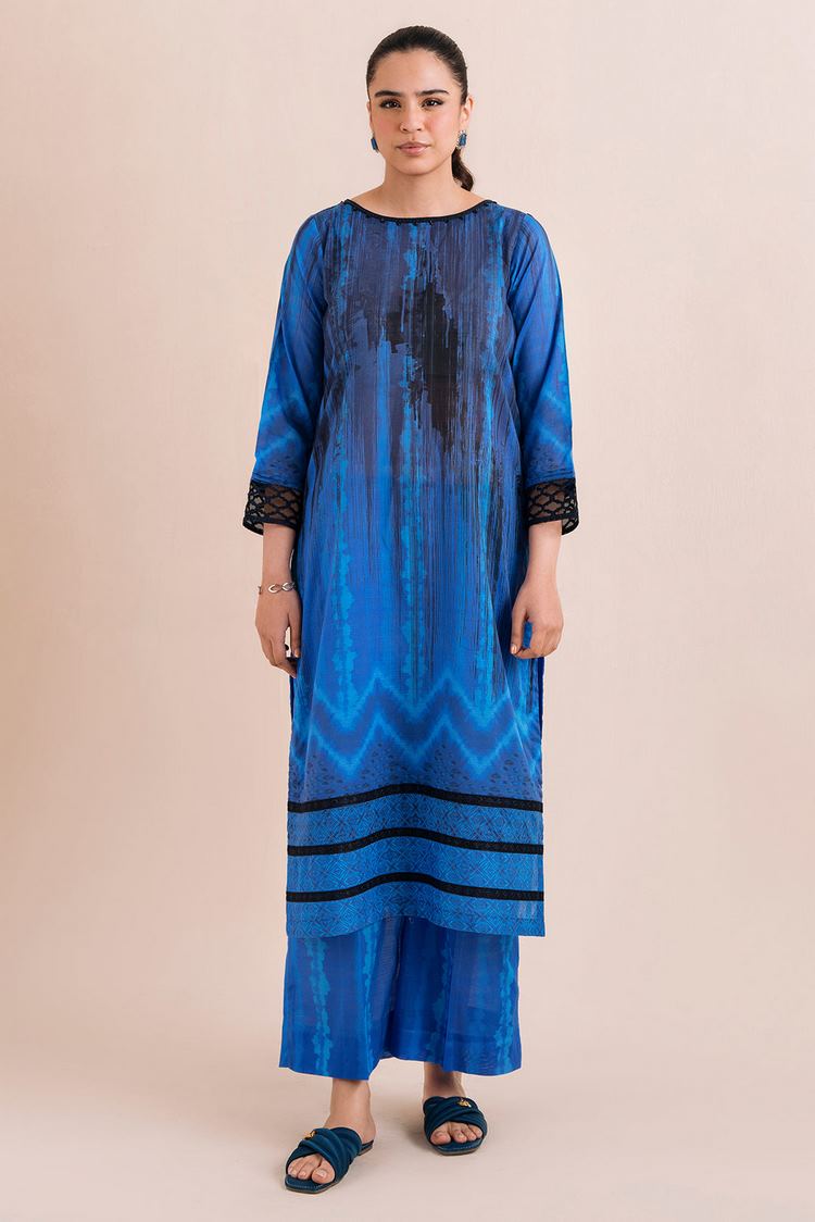 Picture of Embroidered Textured Lawn  Suit P1041 - 2 Piece - Available at Raja Sahib