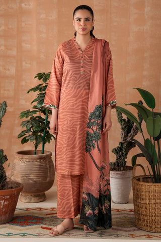 Picture of Digital Printed Textured Lawn Suit P1048A - 3 Piece - Available at Raja Sahib