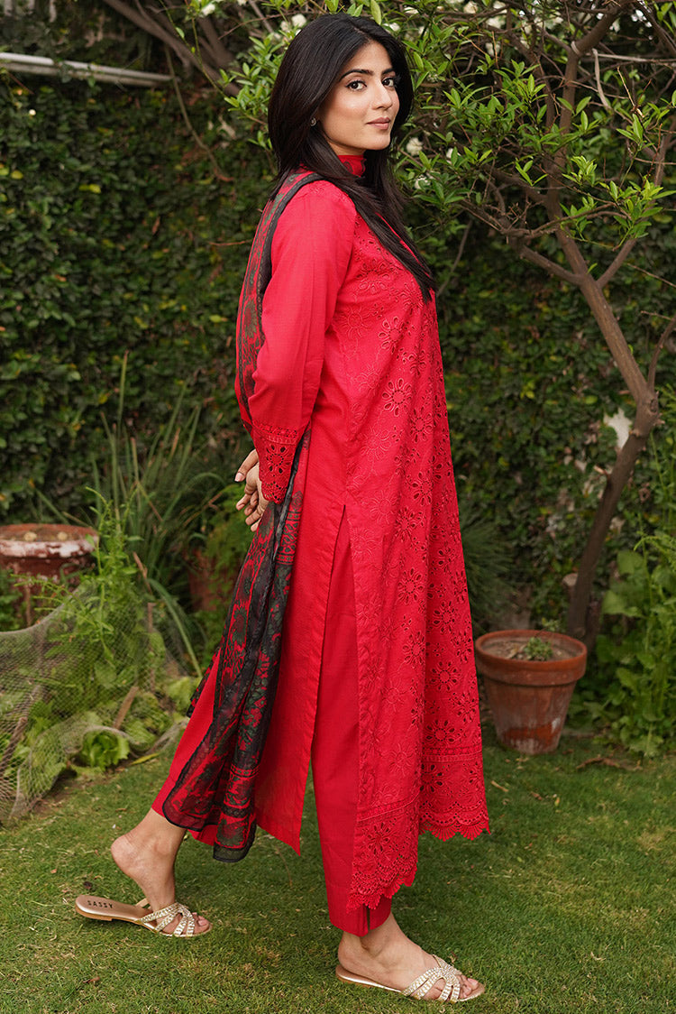 Picture of Embroidered Lawn Suit- P1070 - 2 Piece - Available at Raja Sahib