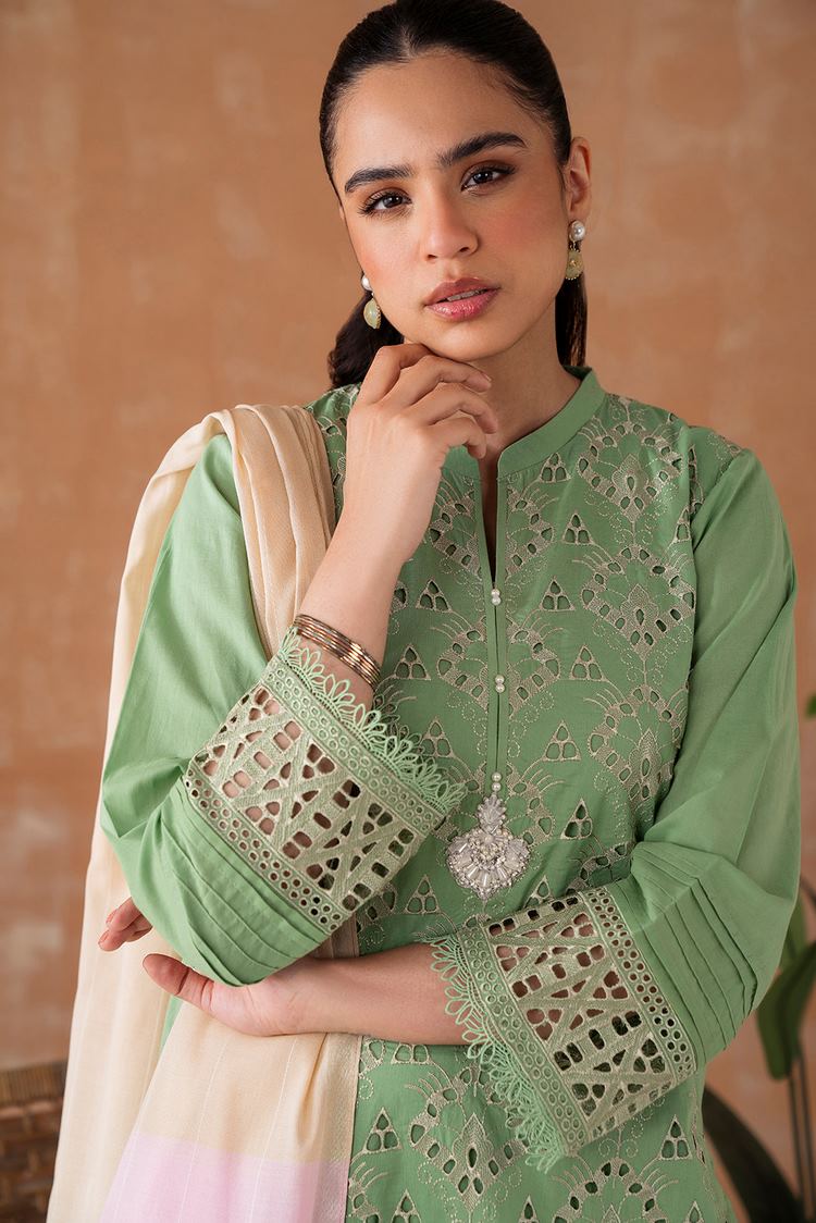 Picture of Embroidered Lawn Suit P1071 - 3 Piece - Available at Raja Sahib