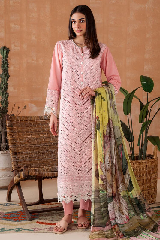 Picture of Embroidered Lawn Suit P1072 - 3 Piece - Available at Raja Sahib