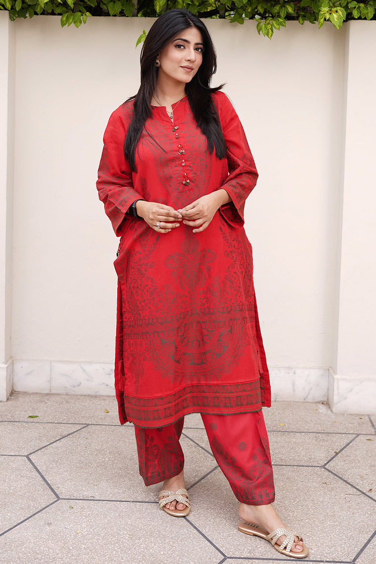 Picture of Jacquard Suit P1086 - 2 Piece - Available at Raja Sahib