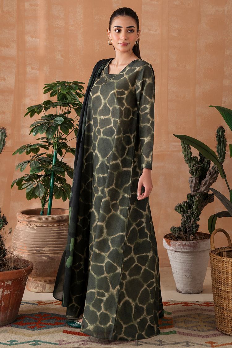 Picture of Digital Printed Lawn  Suit P1106B - 2 Piece - Available at Raja Sahib