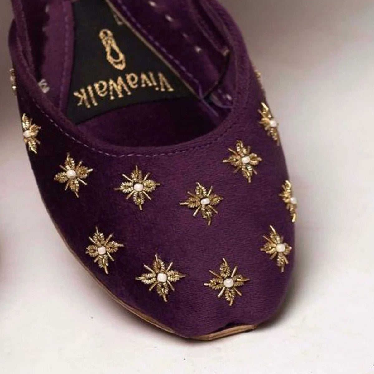 Picture of Viva Walk - Heritage Hue - Purple Artisanal - Available at Raja Sahib