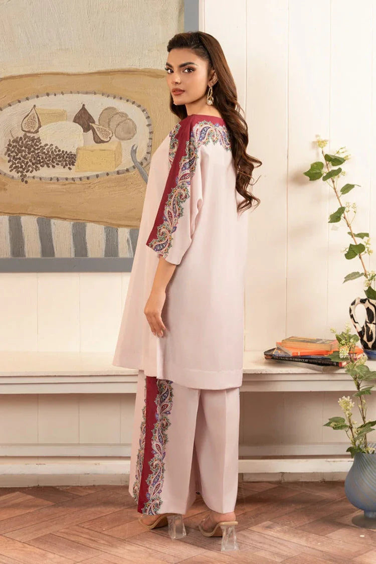 Picture of Stitch Vibes - Zebaish RTW Collection - 2 PC - Batwing Co-Ord Set - Available at Raja Sahib