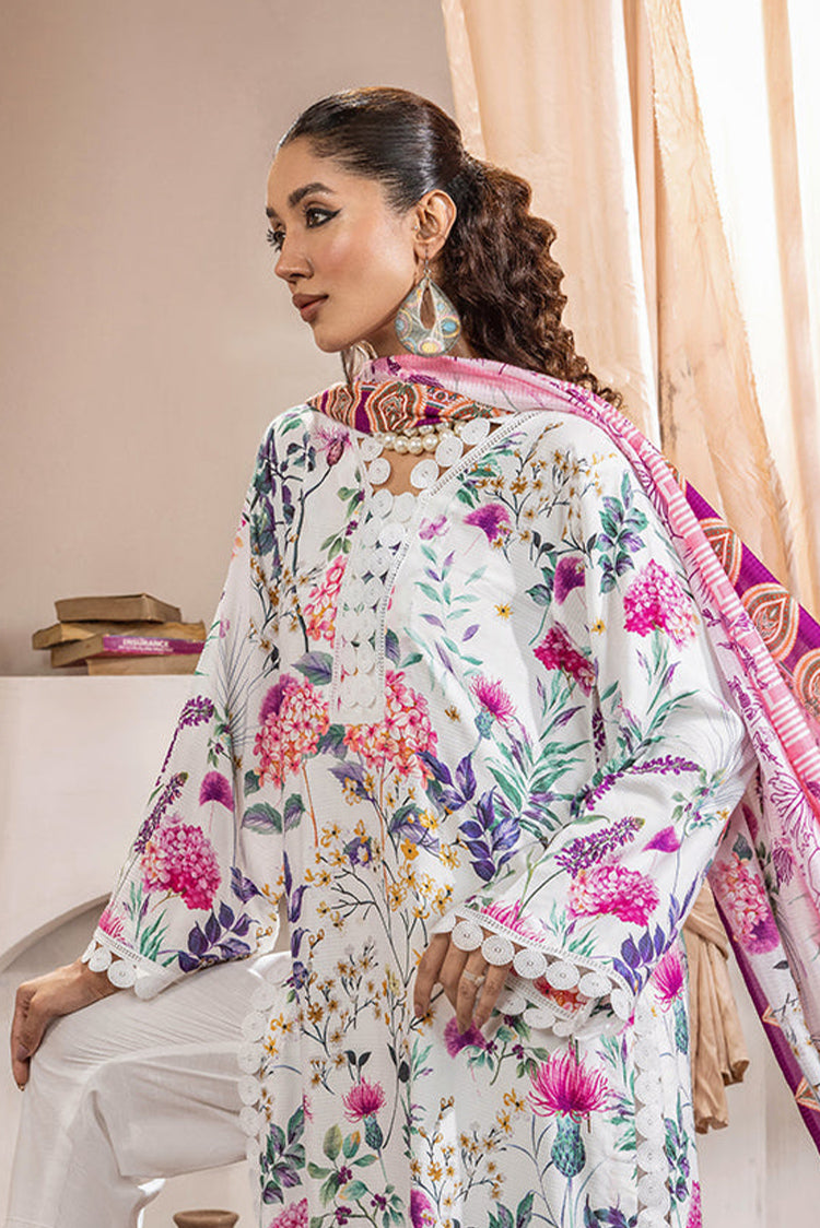 Picture of Safwa - Rada 3 PC Printed Doria Viscose Collection Vol 01 - RAD-06 - Available at Raja Sahib