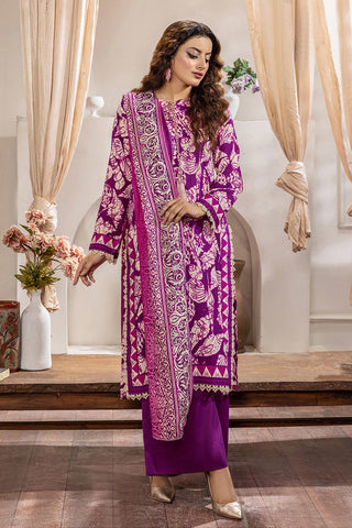 Picture of Safwa - Rada 3 PC Printed Doria Viscose Collection Vol 01 - RAD-10 - Available at Raja Sahib