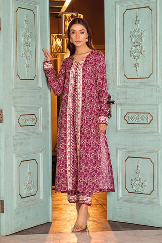 Safwa - Ruby 2 PC Printed Unstitched Collection Vol 1 - RBY 04