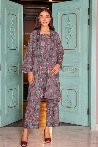 Safwa - Ruby 2 PC Printed Unstitched Collection Vol 1 - RBY 07