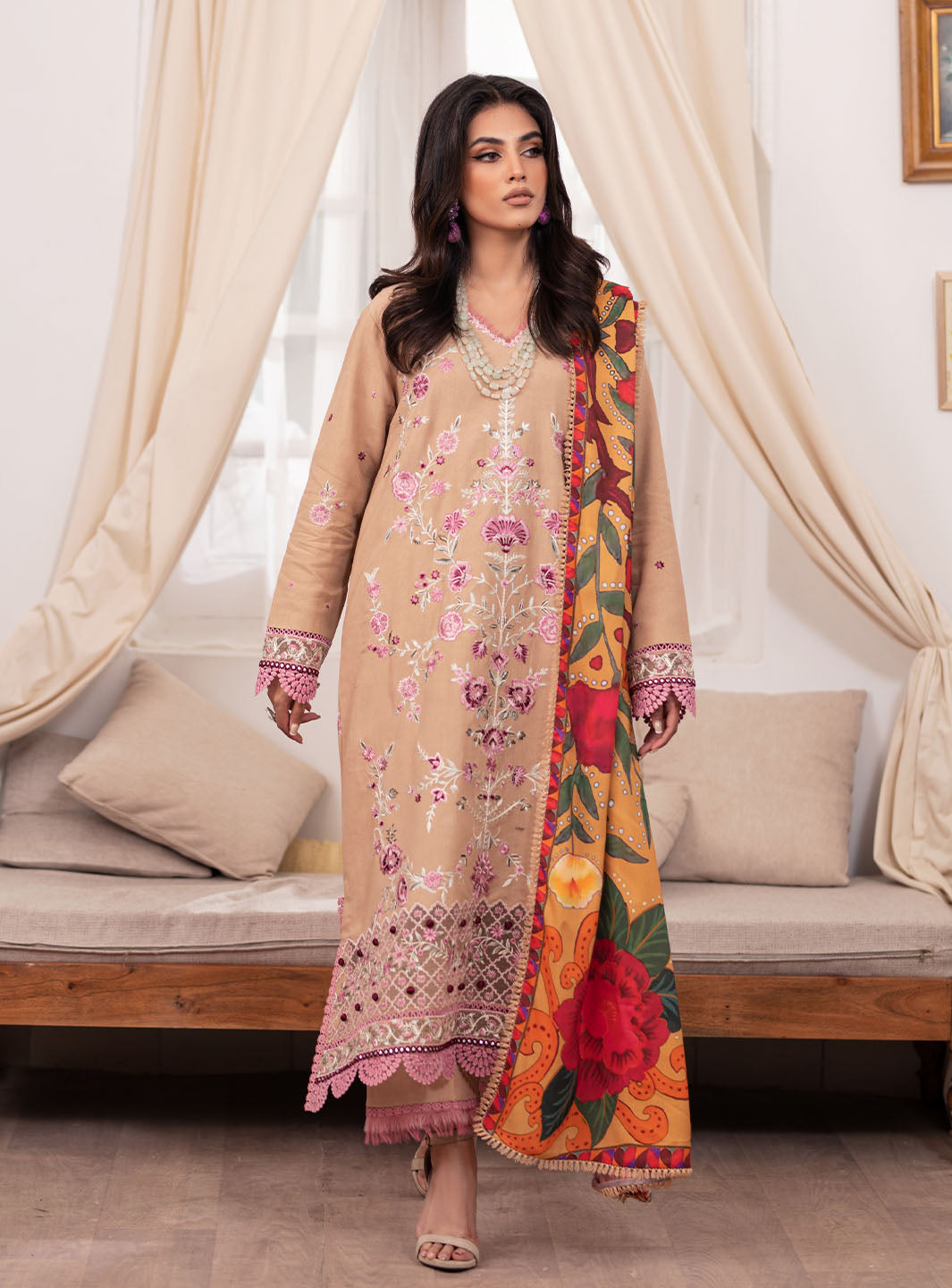 Picture of Roheenaz - Meraki Winter Collection - Blair - Unstitched - Available at Raja Sahib