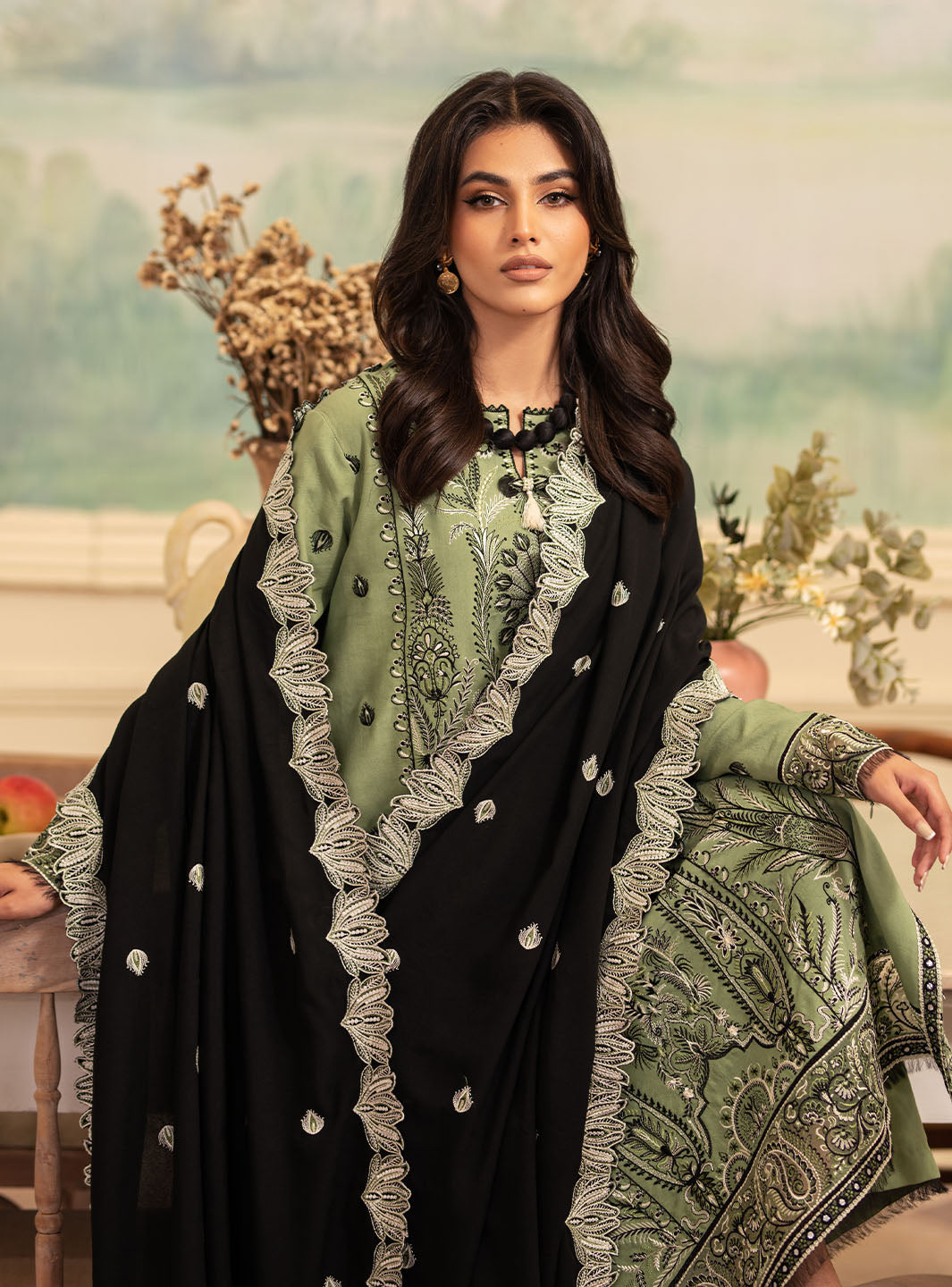 Picture of Roheenaz - Meraki Winter Collection - Olivia - Unstitched - Available at Raja Sahib