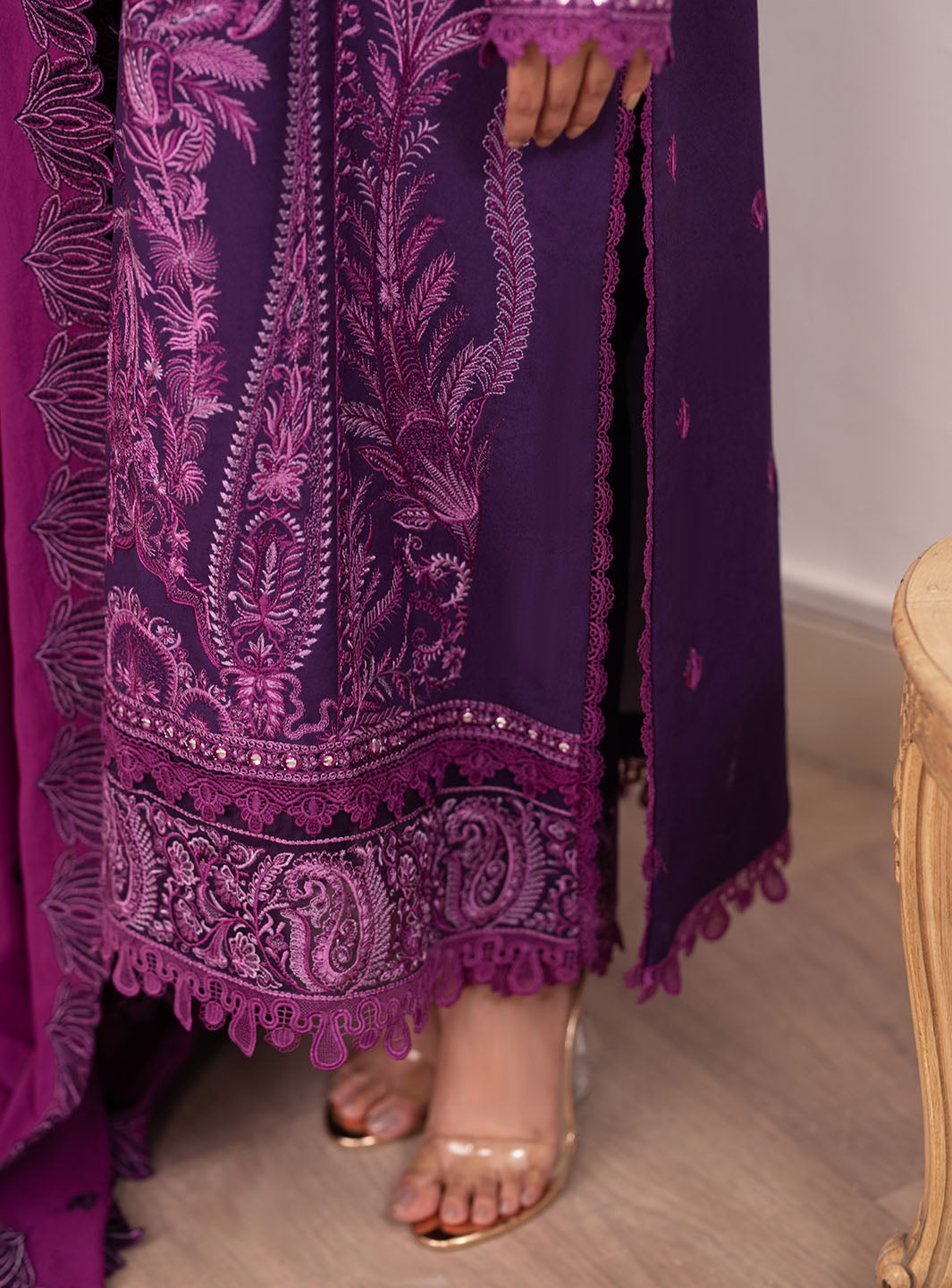 Picture of Roheenaz - Meraki Winter Collection - Naomi - Unstitched - Available at Raja Sahib