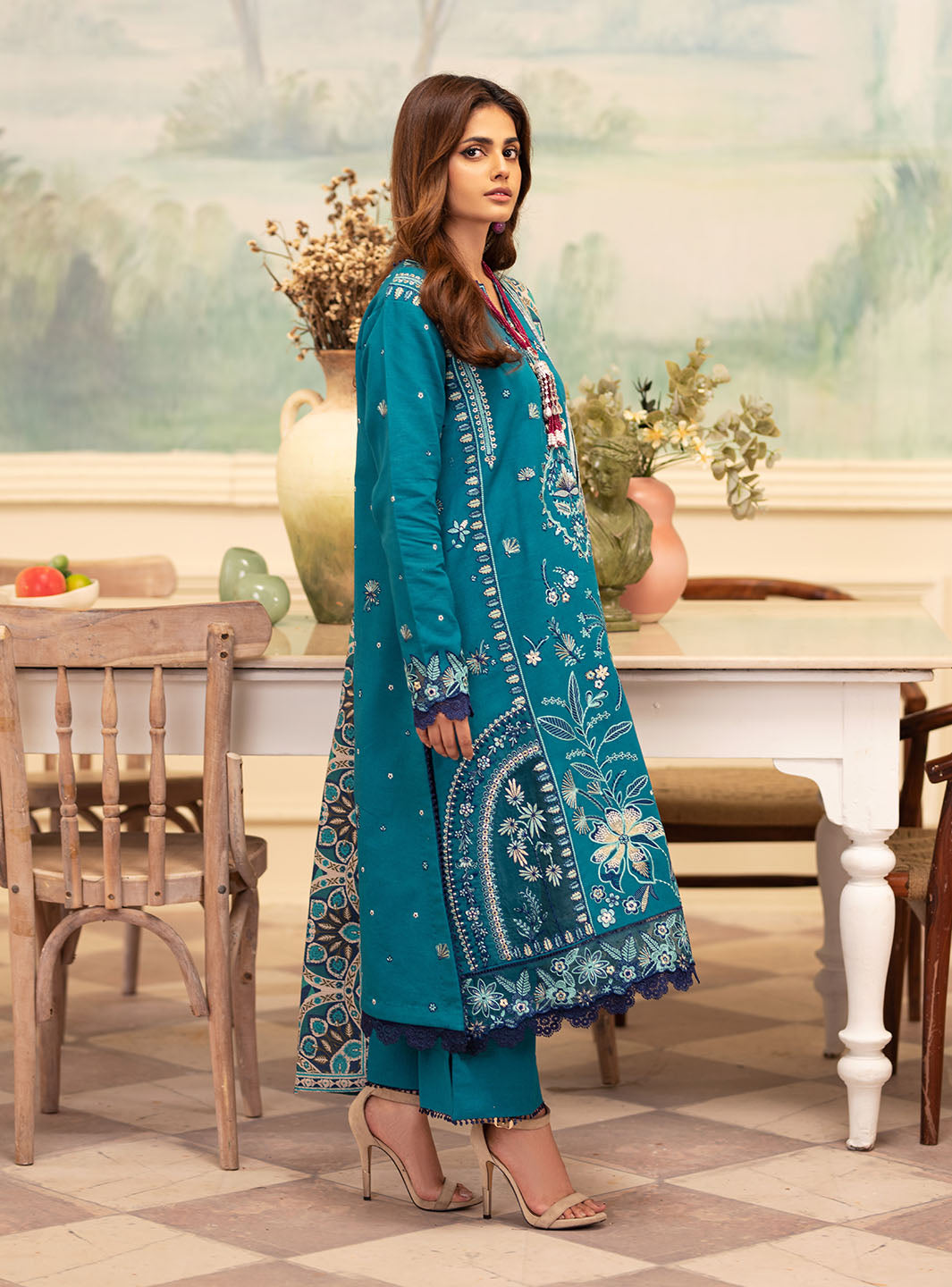 Picture of Roheenaz - Meraki Winter Collection - Tinsley - Unstitched - Available at Raja Sahib