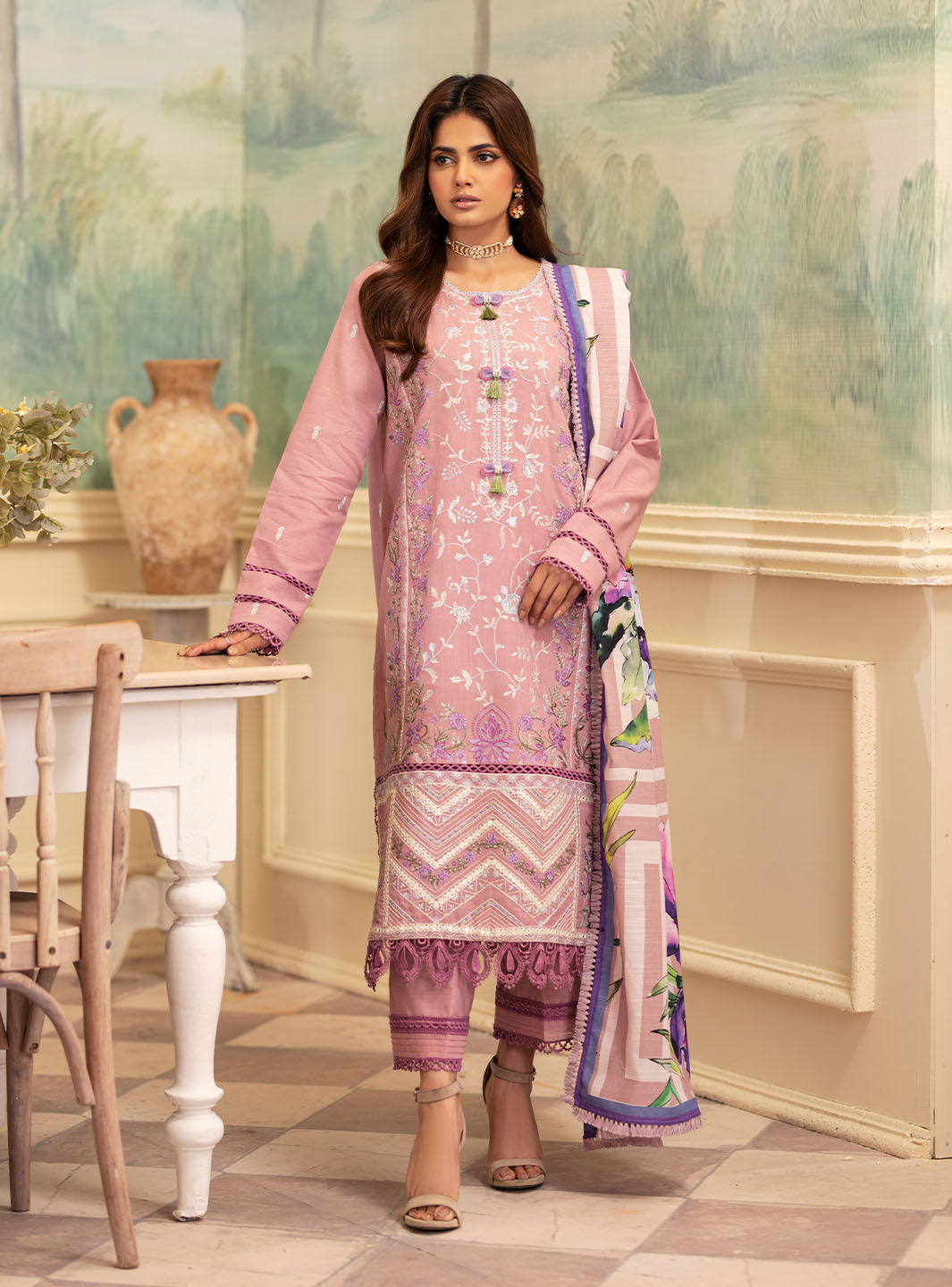 Picture of Roheenaz - Meraki Winter Collection - Giselle - Unstitched - Available at Raja Sahib