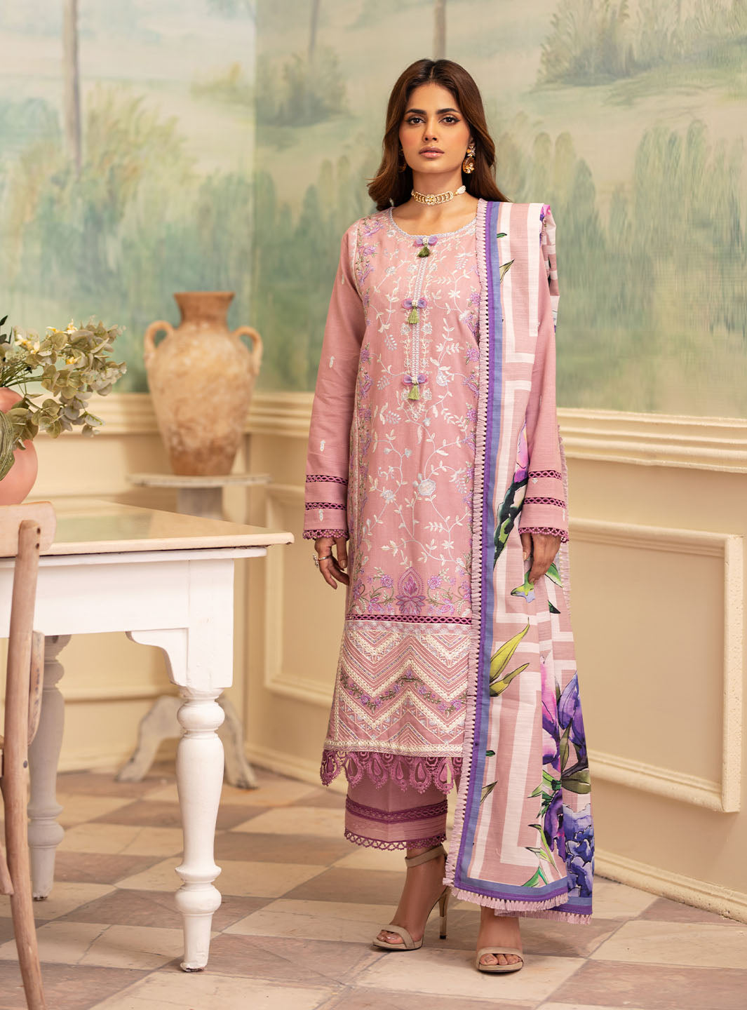 Picture of Roheenaz - Meraki Winter Collection - Giselle - Unstitched - Available at Raja Sahib