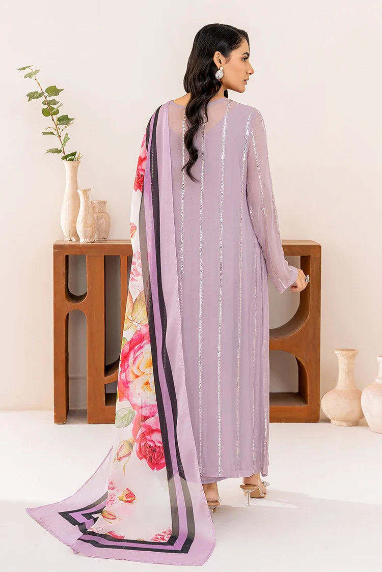 Picture of Stitch Vibes - Velora Collection - Violet Whisper - Available at Raja Sahib