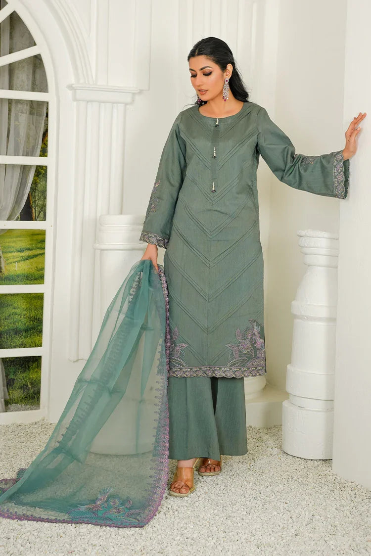 Picture of Threads & Weaves - 3 PC Viscose Luxury Pret '24 - RTWV24101 - Available at Raja Sahib