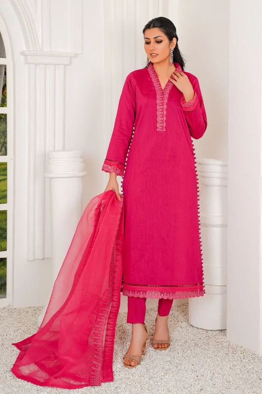 Picture of Threads & Weaves - 3 PC Viscose Luxury Pret '24 - RTWV24105 - Available at Raja Sahib