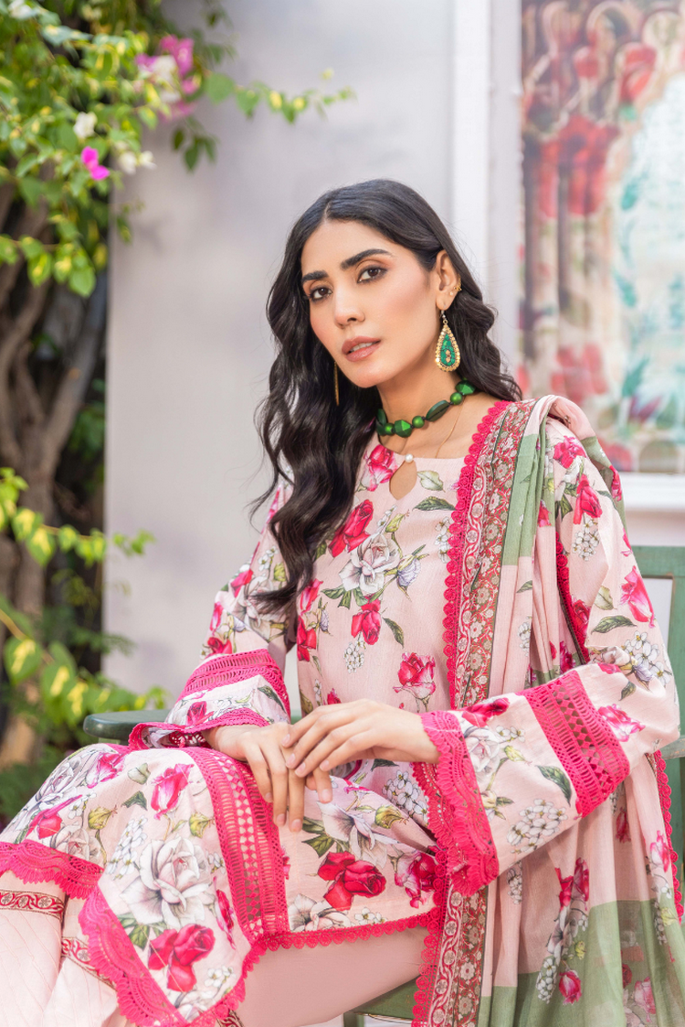 Picture of Humdum - Rang e Noor Unstitched Lawn Collection - D10 - Available at Raja Sahib