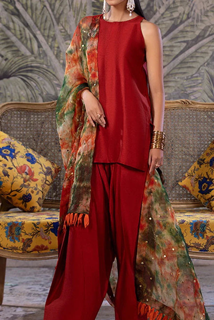 Picture of Amber Imran - Punkh Luxury Formals - Raw Allure - Available at Raja Sahib