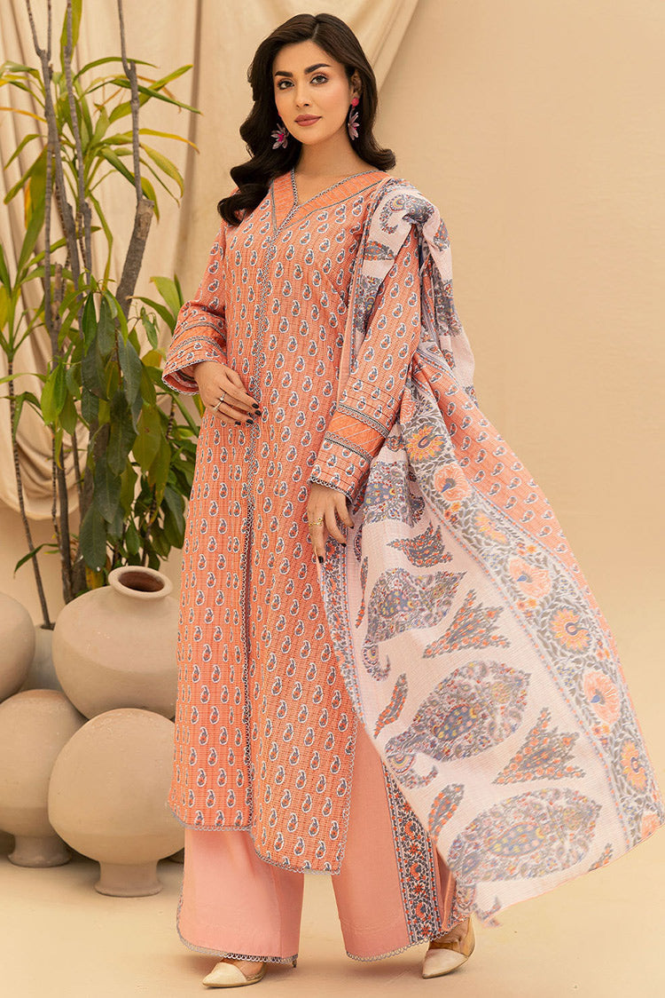 Picture of Safwa - Safron 3 Pc Digital Printed Lawn Collection Vol 02 - SAF-11 - Available at Raja Sahib