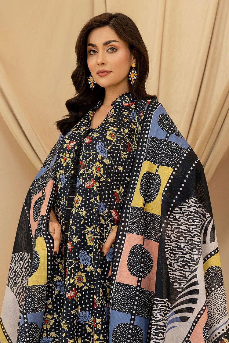 Picture of Safwa - Safron 3 Pc Digital Printed Lawn Collection Vol 02 - SAF-15 - Available at Raja Sahib