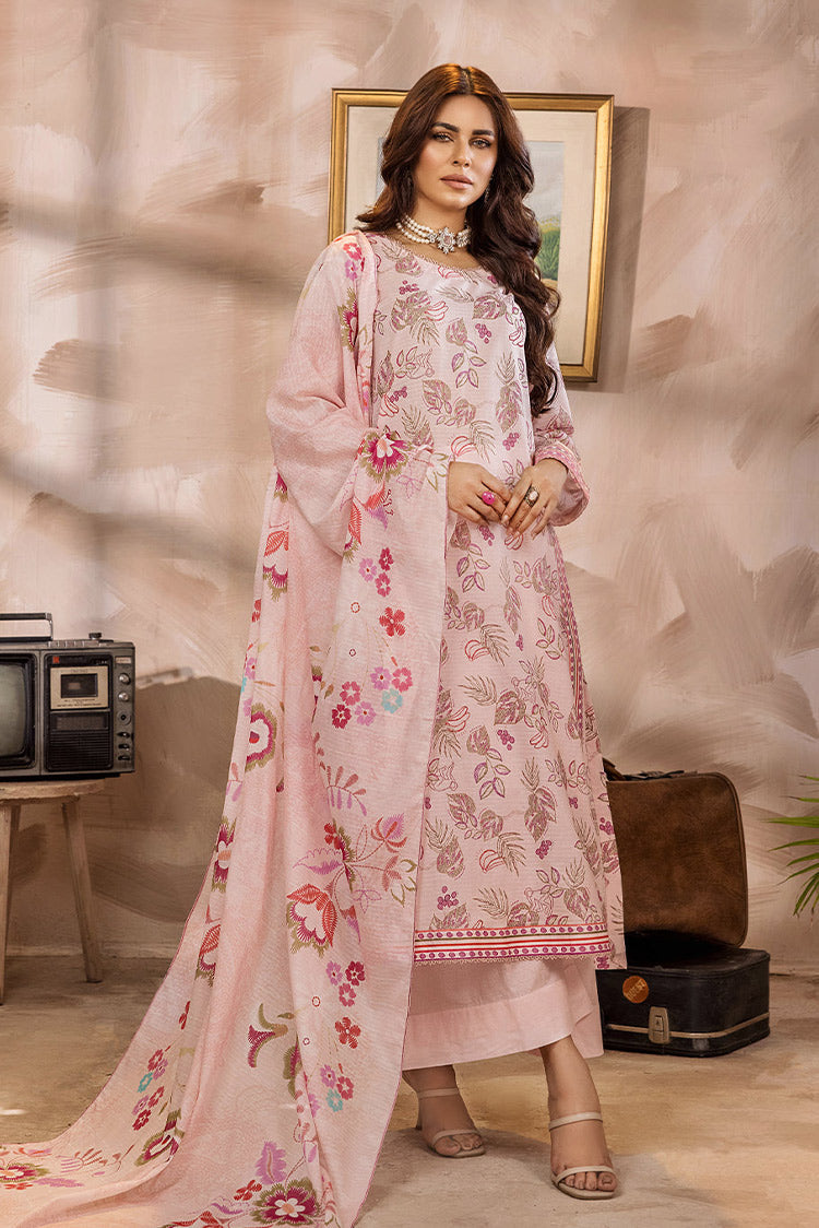 Picture of Safwa - Safron 3 Pc Digital Printed Lawn Collection Vol 03 - SAF-26 - Available at Raja Sahib