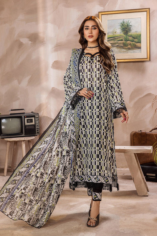 Picture of Safwa - Safron 3 Pc Digital Printed Lawn Collection Vol 03 - SAF-32 - Available at Raja Sahib