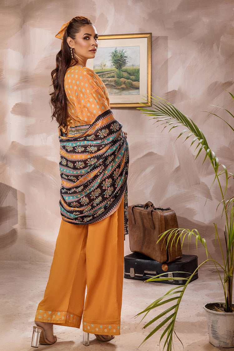 Picture of Safwa - Safron 3 Pc Digital Printed Lawn Collection Vol 03 - SAF-33 - Available at Raja Sahib